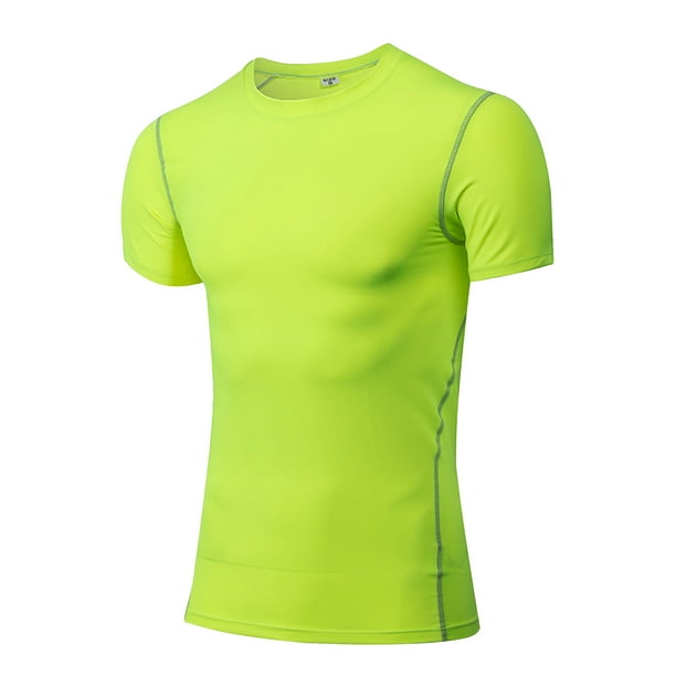 Athletic Short Sleeve T-Shirt Compression Tops Workout Shirts for Women Running